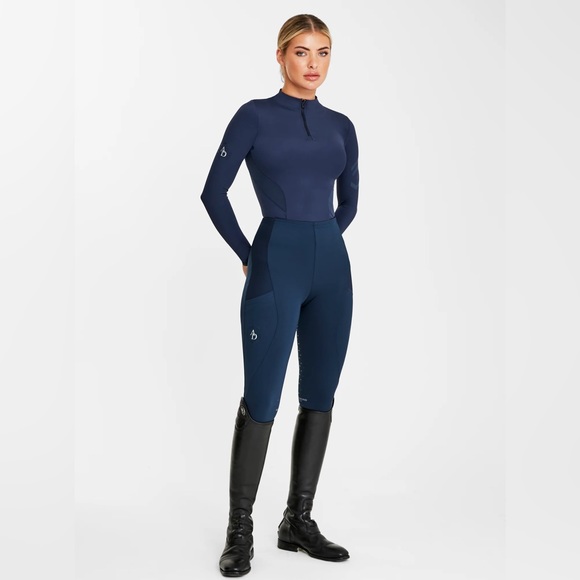 Aztec Diamond Icon Riding Legging Navy - Picture 2 of 8